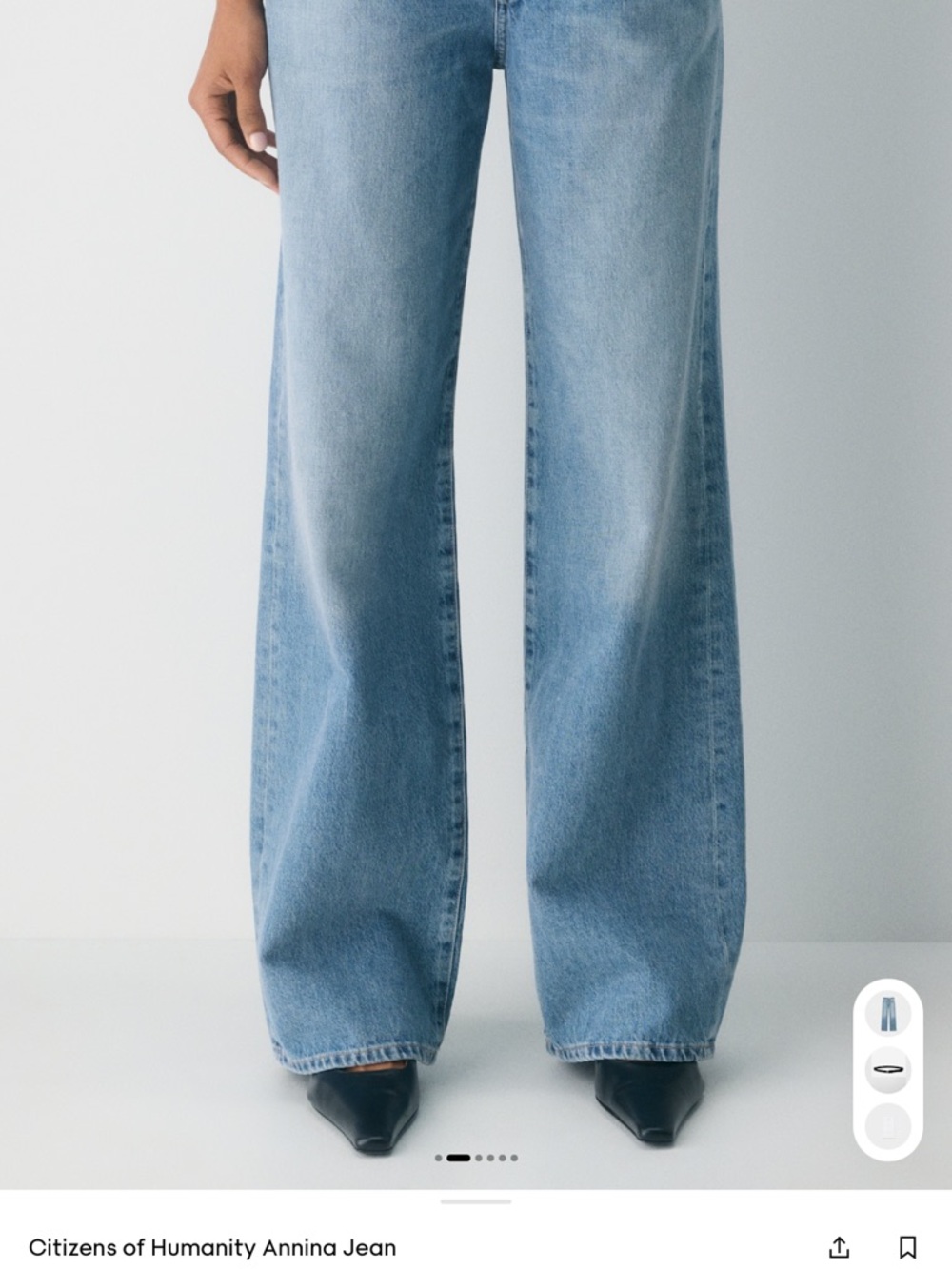 Citizens of Humanity Light Blue High-Rise Women's Jeans